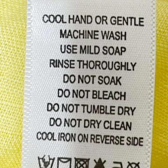 Seafolly Large Bright Folk Lime Light Long Sleeve Boat Neck Linen Crop Top NWT - Picture 10 of 11